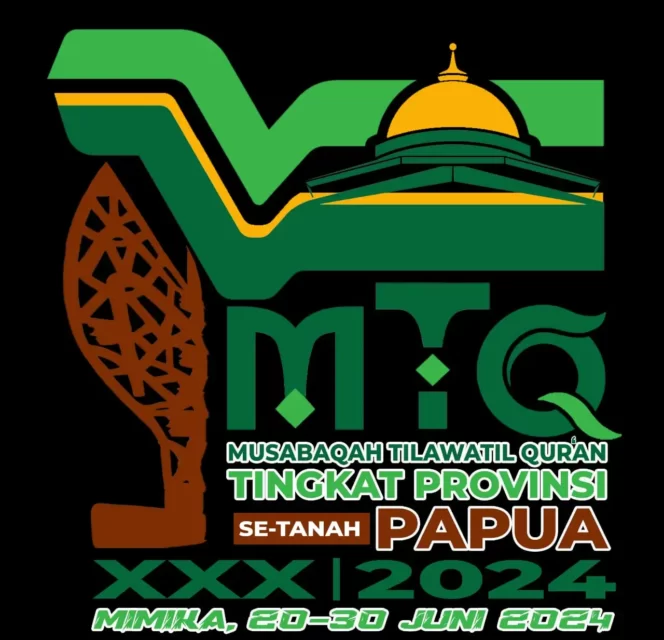 
					Logo MTQ XXX se-Tanah Papua Didesain Simbol Keislaman, Budaya dan Alam di Mimika