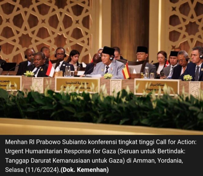 
					Prabowo Gencar Diplomasi Demi Gencatan Senjata Permanen di Gaza