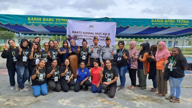 
					Peringati HUT Ke- 2, JPM Berbagi kasih Bersama Warga Binaan Lapas Kelas II B Timika