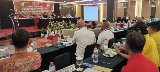 
					Rapat Pleno Terbuka KPU Mimika, Daftar Pemilih Sementara Kabupaten Mimika Sebesar 222.901