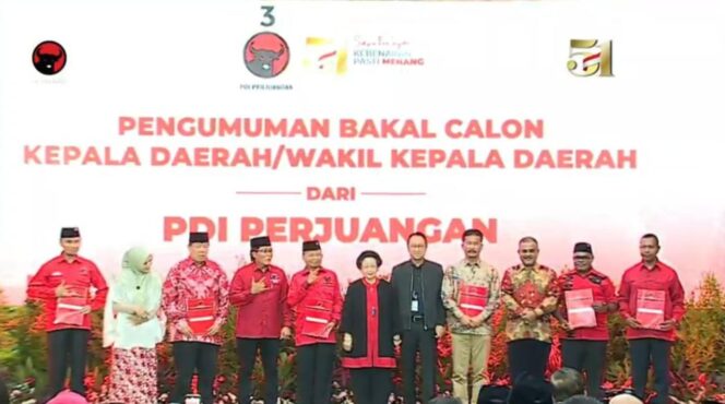
					Meki Nawipa Resmi Terima Rekomendasi Partai PDI Perjuangan maju calon Gubernur Papua Tengah