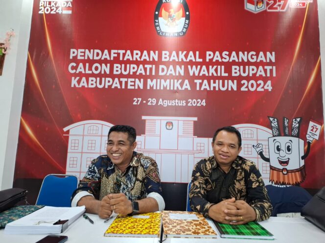 
					Hari Pertama Pendaftaran, Kantor KPU Kabupaten Mimika Masih Sepi