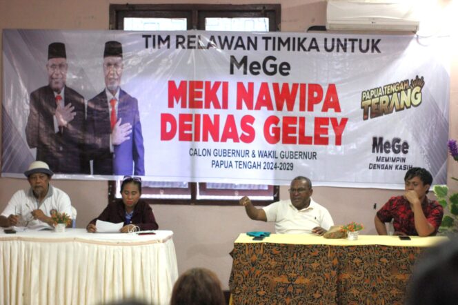 
					Suasara Pembentukan Tim Relawan Mege