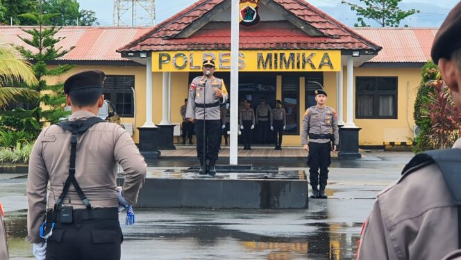 
					Peringati Hari Sumpah Pemuda ke-96 tahun, Kapolres Mimika: Pemuda Adalah Tulang Punggung Negara