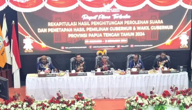 
					Meki Nawipa dan Deinas Geley Unggul dalam Pilgub Papua Tengah 2024