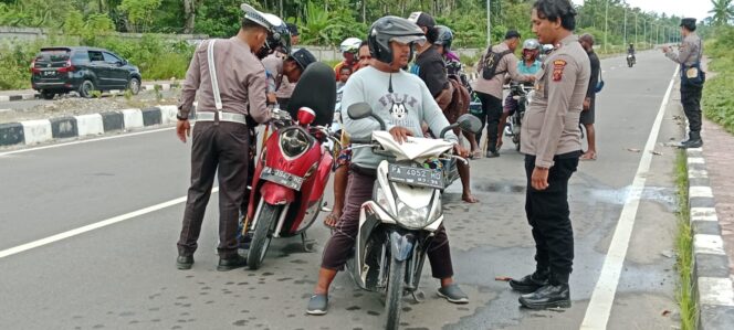 
					Gelar Sweeping di Tiga Titik, Polisi Sita Sejumlah Sajam dan Miras