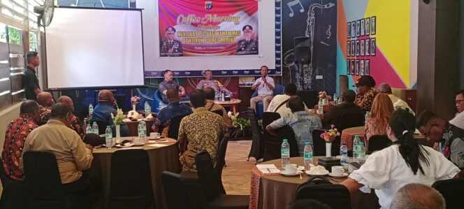 
					Perkuat Sinergi Jaga Kamtibmas, Kapolres  Bertemu Dengan Tokoh-Tokoh Mimika 