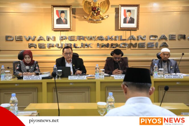 
					 Rapat Kerja DPD RI Komite III dengan Menteri Pendidikan Dasar dan Menengah RI