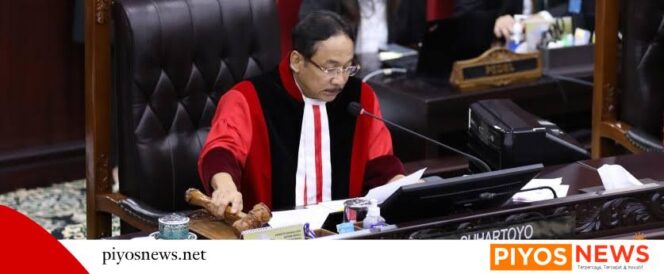 
					Ketua MK, Dr. Suhartoyo S.H., M.H.