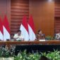Presiden Prabowo Subianto Melakukan Rapat Dengan Menteri Keuangan Sri Mulyani Di Kantor Kementerian Keuangan Jakarta Selasa 31 169