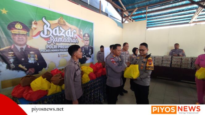 
					Polres Mimika Sukses Laksanakan Bazar Ramadhan Polri Presisi