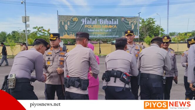 
					Polres Mimika Gelar Halal Bihalal 1446 H/Tahun 2025 M