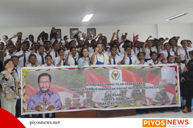 
					Sosialisasi Empat Pilar Kebangsaan, Yorrys Berpesan Generasi Muda Jangan Takut Bermimpi Jika Ingin Sukses
