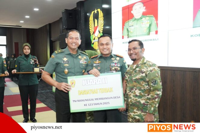 
					Dandim 1708/BN Raih Penghargaan Dansatgas TMMD Terbaik Kedua Se Indonesia
