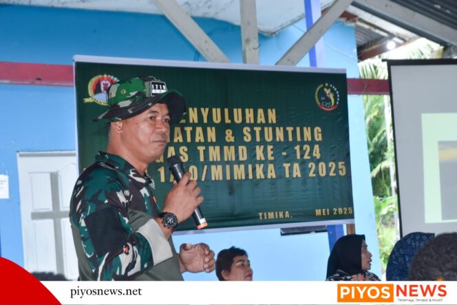 
					Pentingnya Kesehatan dan Pencegahan Stunting, Satgas TMMD Berikan Edukasi Kepada Masyarakat