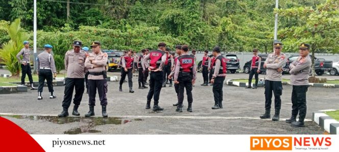 
					100 Personel Polres Mimika Dilibatkan Untuk Pengamanan Jalannya RDP