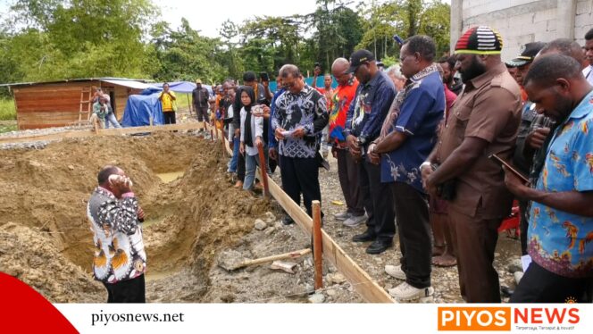 
					Bupati Nabire Letakkan Batu Pertama Pembangunan Kantor Daerah GKII: Simbol Komitmen Pelayanan Rohani dan Sosial