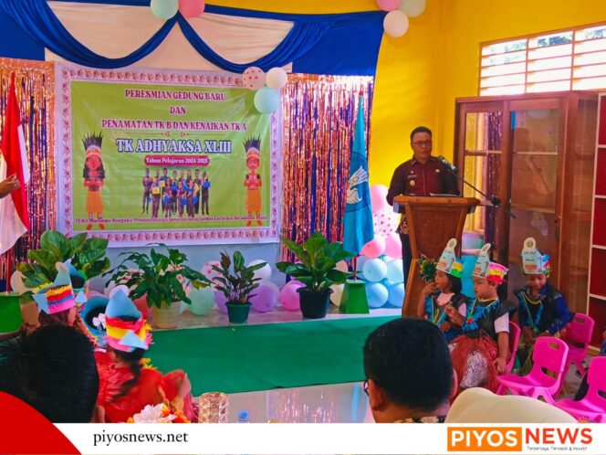 
					Pemkab Nabire Resmikan Gedung Baru TK Adhyaksa XLIII, Dorong Komitmen Pendidikan Usia Dini