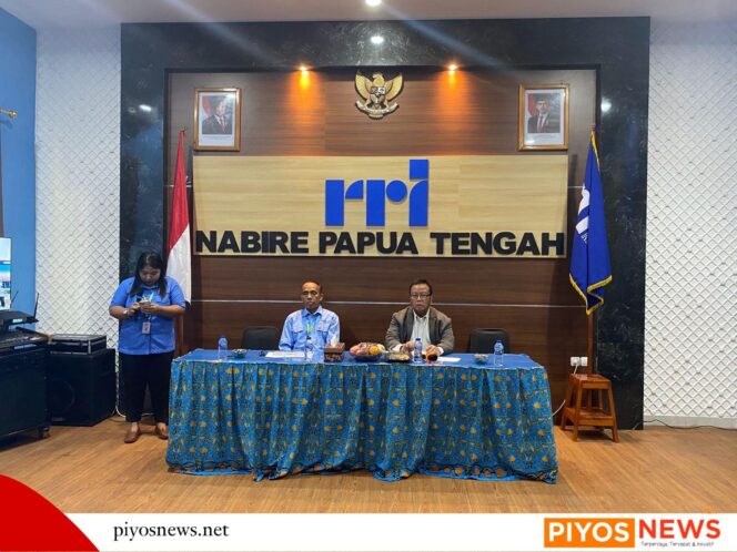 
					Kunjungi RRI Nabire, Arjuna Sakir Dorong Peningkatan Peran Lembaga Penyiaran Publik di Papua Tengah