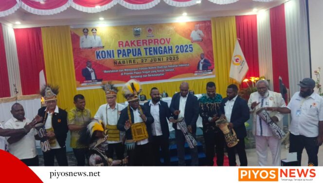 
					Buka Rakerprov Ke-I KONI Papua Tengah, Gubernur : Pemprov Komitmen Dorong Lahirkan Prestasi Olahraga dan Atlet dari Akar Rumput 