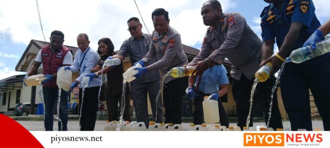 
					Pemusnahan BB narkotika jenis sabu-sabu, ganja dan miras lokal