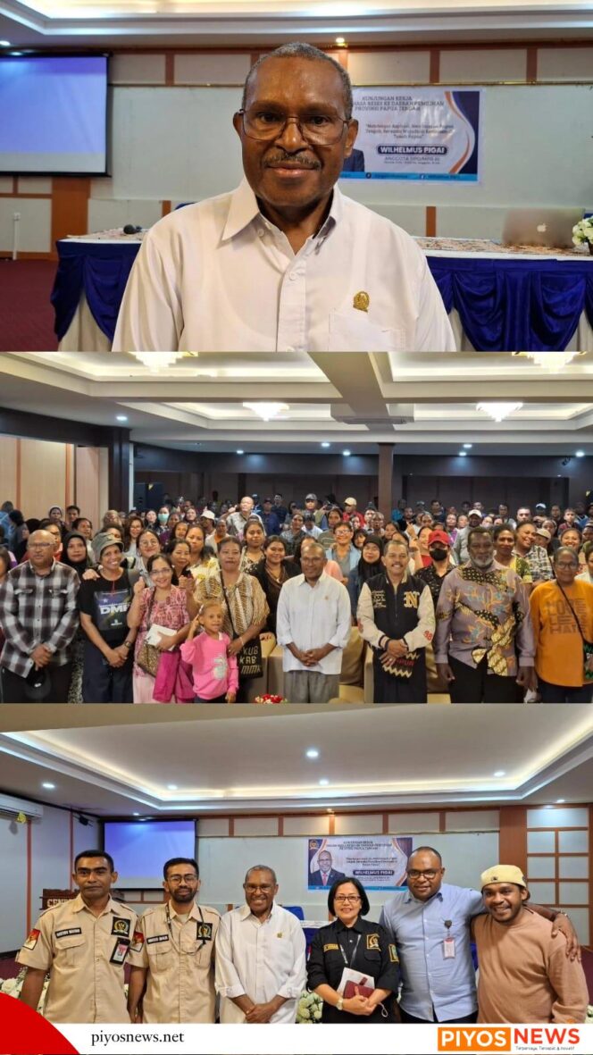 
					Kunker Masa Reses ke Dapil Papua Tengah, Ada 1.060 Kuota Beasiswa Yang Disiapkan, Wilhelmus Pigai Sosialisasikan Program Pendidikan Melalui PIP dan KIP Kuliah 