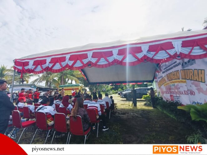 
					Pemkab Nabire Gelar Gerakan Pangan Murah Sambut HUT ke-80 RI