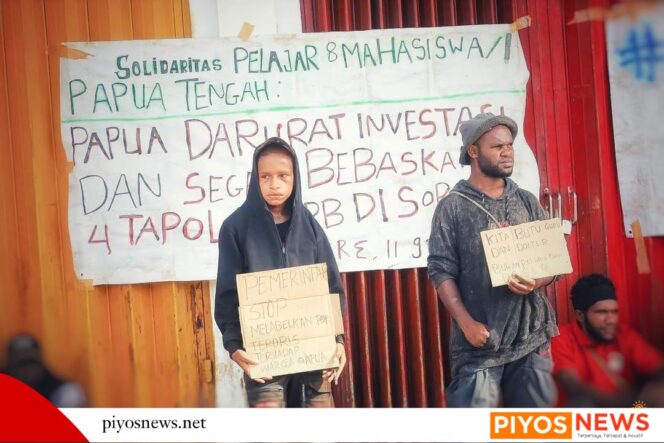 
					Mahasiswa Papua Tengah Gelar Aksi, Sampaikan 16 Tuntutan
