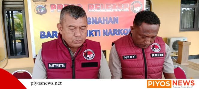 
					Sat Resnarkoba Polres Mimika Beberkan Penanganan Kasus Sejak Januari-September