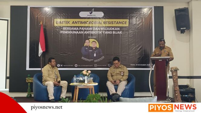 
					Loka POM Mimika Wujudkan Penggunaan Antibiotik Bijak Lewat BIMTEK Lintas Sektor