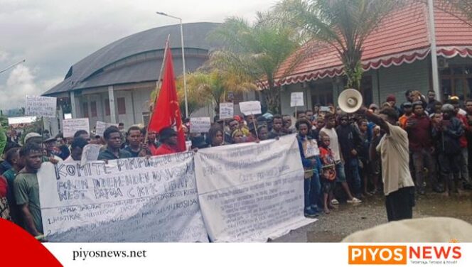 
					Mahasiswa Gelar Aksi Damai di Nabire, Soroti Darurat Militerisme dan Krisis Kemanusiaan di Papua