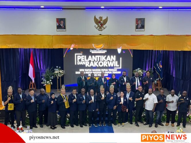 
					DPW–DPD Partai NasDem se-Papua Tengah Dilantik, Saan Mustopa Tekankan Soliditas dan Pembangunan Daerah