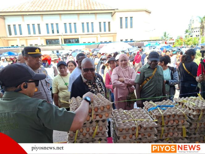 
					Jelang Hari Besar Keagamaan, DKP Gelar Pangan Murah