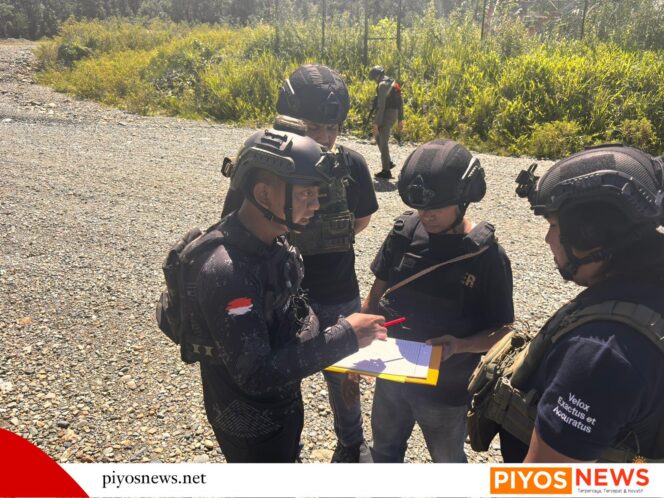 
					Pascapenyerangan di Mile Point 50, Polisi Lakukan Olah TKP