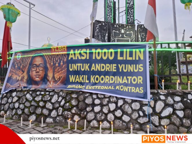 
					Aksi 1.000 Lilin di Timika, YLBH Papua Tengah Desak Pengusutan Kasus Penyiraman Aktivis Kontras