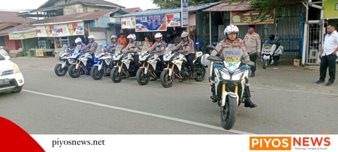 
					Patroli Motor Sat Lantas Polres Mimika, Tindak Tegas Balap Liar