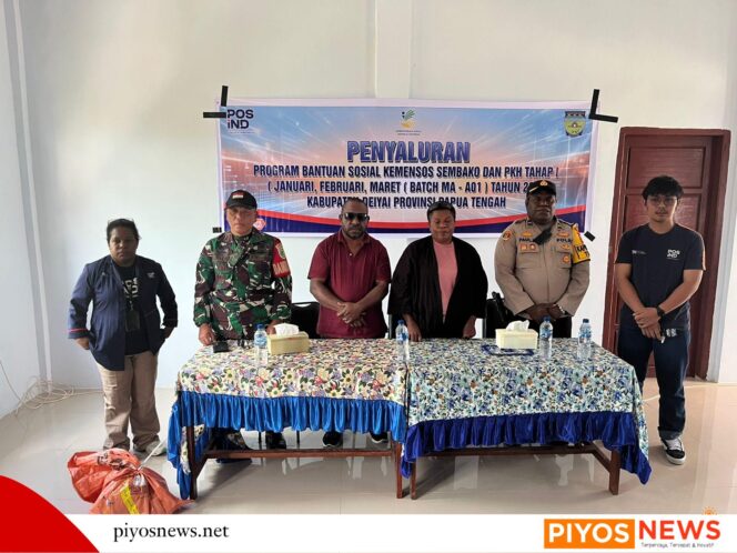 
					Dinsos Deiyai Salurkan Bansos Sembako dan PKH Tahap I 2026, Pemda Tekankan Pendataan Tepat Sasaran