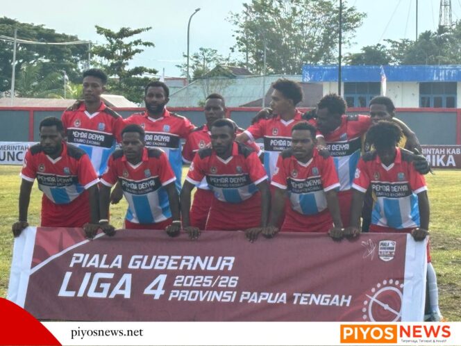 
					Laga Pembuka Liga 4 Papua Tengah, Persidei Tahan Imbang Tim Juara Bertahan
