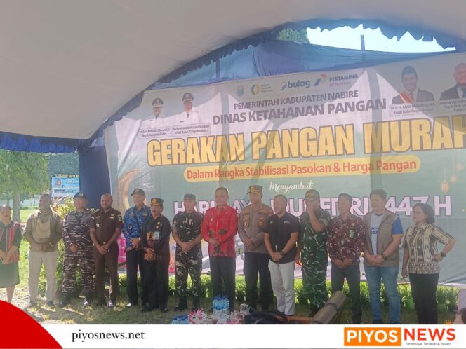
					Pemkab Nabire Gelar Gerakan Pangan Murah Jelang Idul Fitri 1447 H