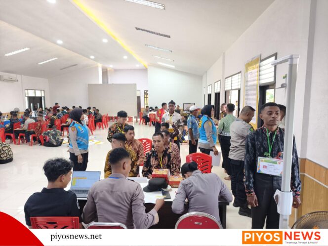 
					Pastikan Kesiapan Administrasi Para Calon Anggota Polri, Polres Mimika Lakukan Rikmin