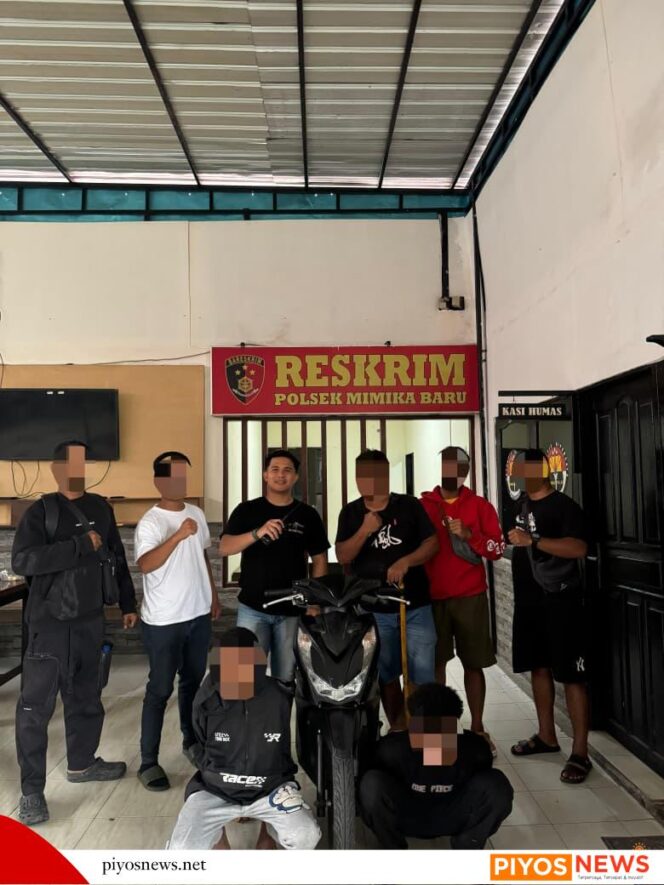 
					Sering Beraksi di Wilayah Timika, Komplotan Curanmor Dibekuk Polisi