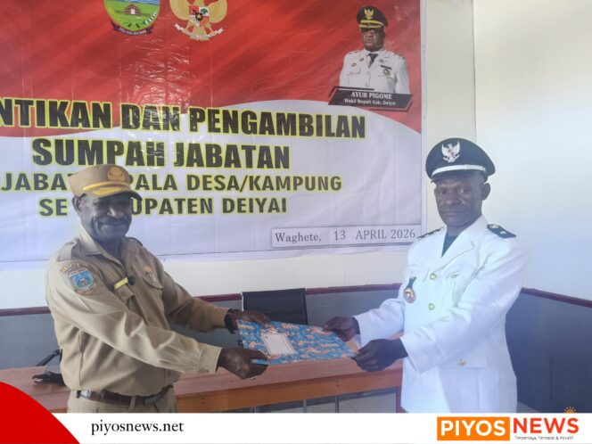 
					Yulianus Douw Resmi Dilantik sebagai PJ Kepala Kampung Widimei, Tigi Barat