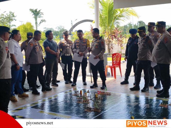 
					Matangkan Pengamanan May Day, Polres Mimika Gelar Simulasi TFG