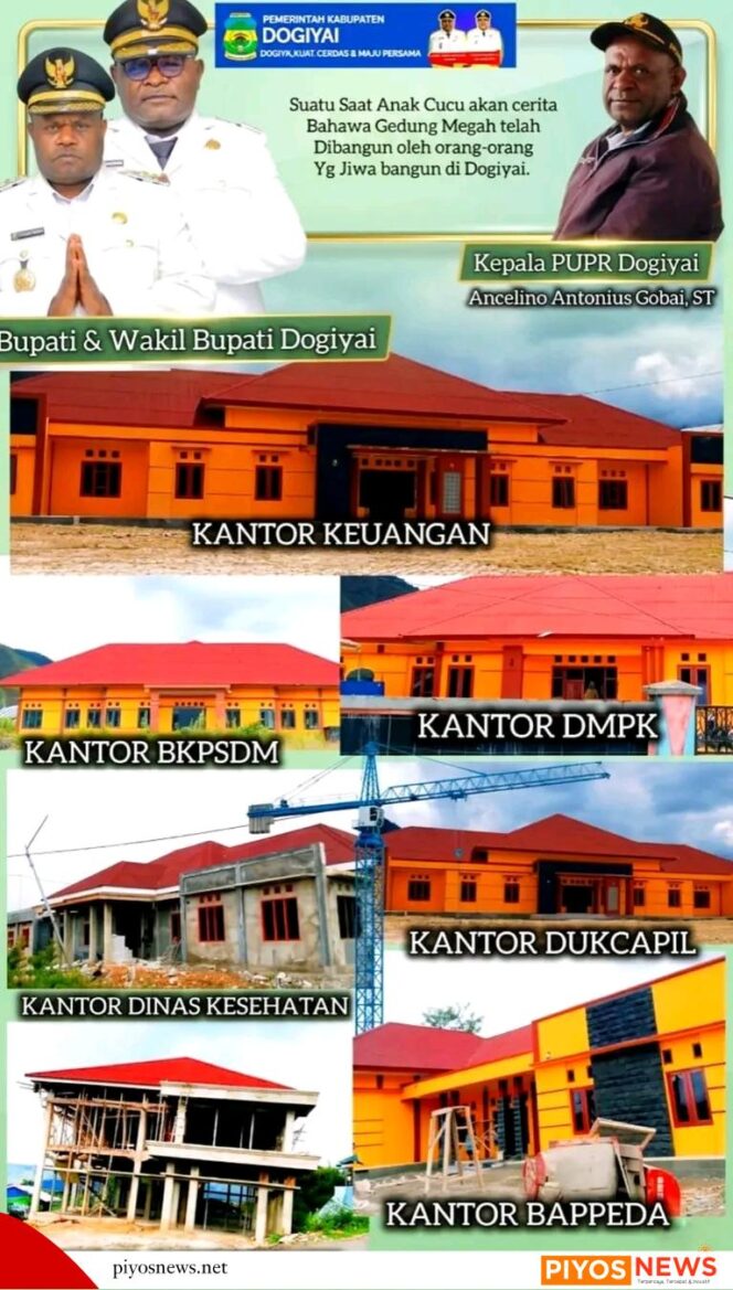 
					Satu Tahun Kepemimpinan Bupati Yudas dan Wabup Yuliten: Infrastruktur Dogiyai Melaju, Dukungan Masyarakat Menguat