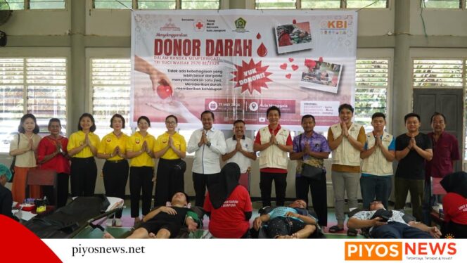 
					Kolaborasi PMI dan Kemenag Papua, Umat Buddha Jayapura Gelar Donor Darah Peringati Waisak 2570 BE