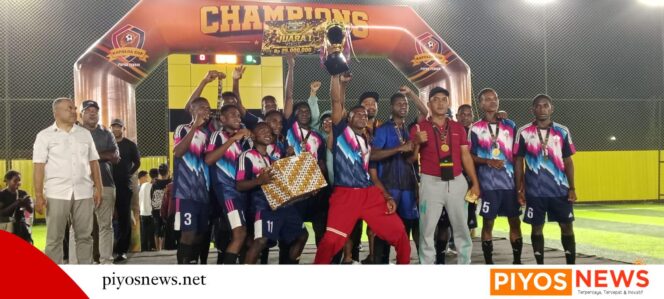 
					SMAN 3 Kaokanao Juara 1 Kapolda Papua Tengah Cup II, Semangat Anak Pesisir Mimika Ukir Prestasi