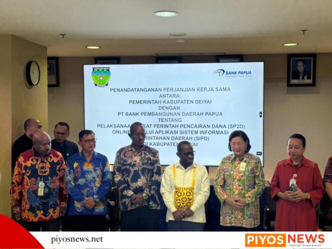
					Bupati Deiyai Teken Kerja Sama SP2D Online Bersama Bank Papua