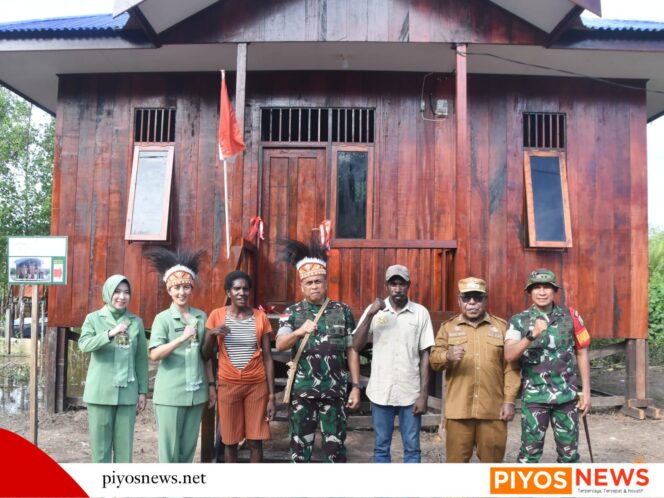 
					Wajah Baru Kampung Keakwa Setelah Satu Bulan Disentuh Program TMMD Kodim 1710/Mimika