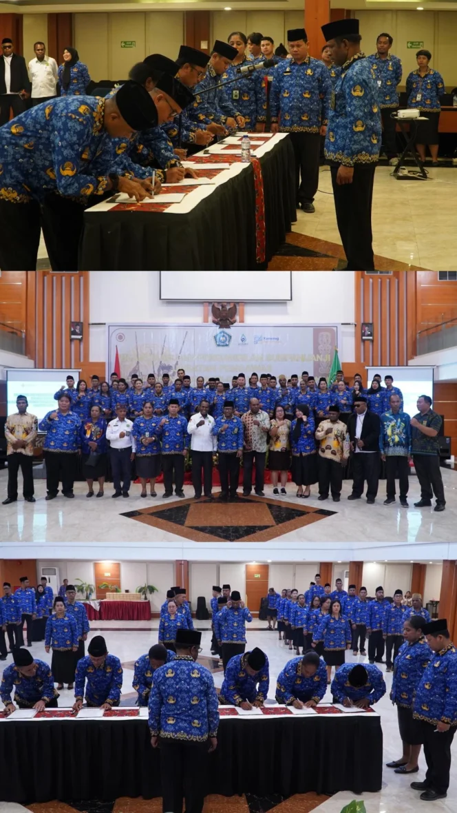 
					Kakanwil Kemenag Papua Lantik 44 Pejabat Pengawas, Tegaskan ASN Siap Ditempatkan di Seluruh Wilayah Papua dan DOB