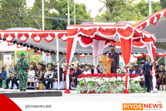 
					Pemprov Papua Tengah Peringati Hari Lahir Pancasila 2026, Gubernur Meki Nawipa Ajak Jadikan Pancasila Ideologi yang Hidup
